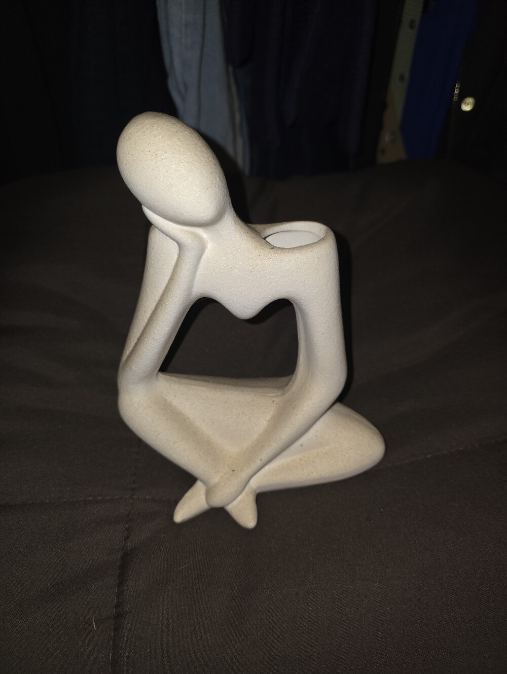 9" Body & Heart Ceramic Art Vase
